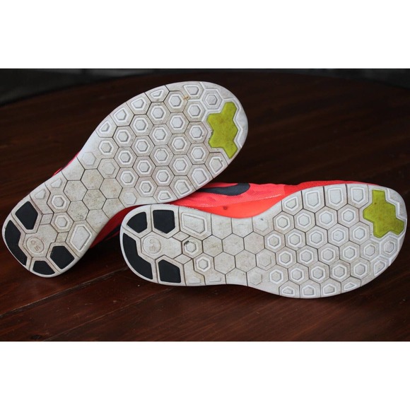 NIKE Free 5.0 GS Youth's Running Shoes 725104-600 Size 6.5Y/Womens Size 8 Orange - Picture 8 of 10